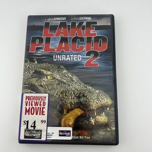 Lake Placid 2 Unrated DVD 2007 Crocodile Horror Thriller